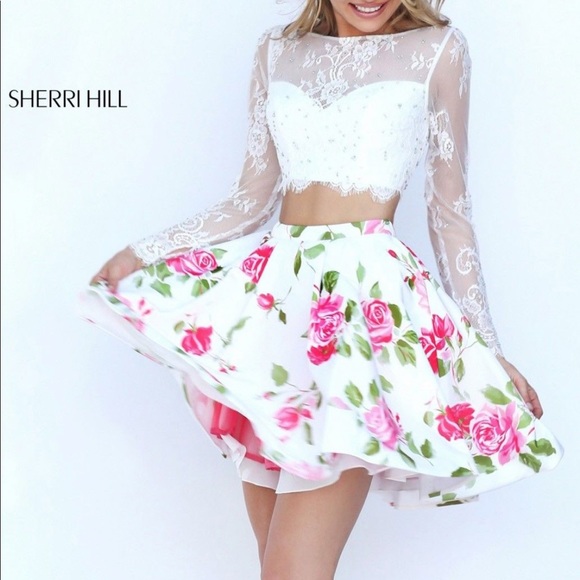 Sherri hill two piece - Picture 2 of 8